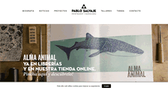 Desktop Screenshot of pablosalvaje.com